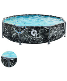 Бассейн каркасный круглый с усиленной рамой 305*76 cм, 4672 л, 12015 Avenli