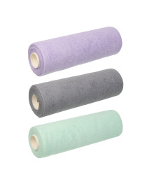 Набор салфеток из микрофибры Ботаника, в рулоне, 28х28 см, 180 г/кв.м, полиэстер, 3 цвета