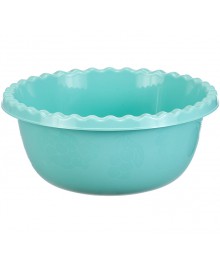 Миска 3л пластик без крышки М1312 круглая аквамарин (24/уп)я СВЧ в Новосибирске большой ассортимент. Посуда со склада для микроволновки купить в Новосибирске.