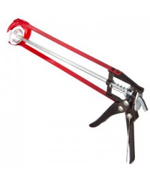 Пистолет для герметика с мет. фиксатором 225мм скелетн. усиленный HEADMANм, плиткорезы оптом, пистолеты для монтажной пены, стеклорезы оптом в Новосибирске по низким ценам.