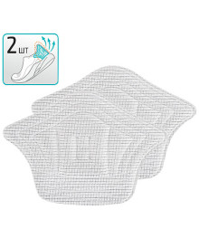 Пяткоудерживатель самоклеящийся, в наборе 2 шт, цвет белый