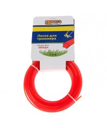 Леска для триммера "ЭНЕРГОПРОМ" ЗВЕЗДА / 2,4ММ Х 15М /уп 200шт.