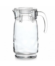 Кувшин АКВАТИК 43324B с прозр.акрил.крыш.1650 мл (6)керамики в Новосибирске оптом большой ассортимент. Посуда фарфоровая в Новосибирскедля кухни оптом.