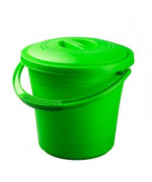 Ведро  10л пласт пищевое  с крышкой Бриз(65353)