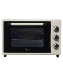 Духовка электрическая Oasis M-40I бежевый (40л, 1500Вт, решётка, кругл и прям противни, Турция)