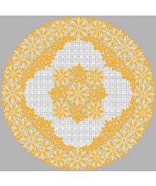 Салфетка Grace Лейс 38х38 LO-1008A ЗОЛОТО круг (12)Пленка самоклеющаяся оптом с доставкой по РФ по низким цекнам.