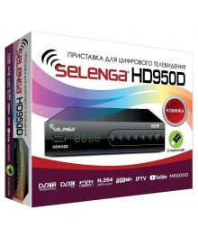 Цифровая TV приставка (DVB-T2) SELENGA HD950D (мет,диспл, T2/C, AC3, WF, IPTV,MEGOGO,YouTube)Цифровая TV приставка оптом. Большой каталог Цифровых TV приставок оптом со склада в Новосибирске.