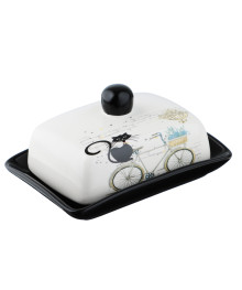 Котейка Масленка, 17х12x8см, керамика