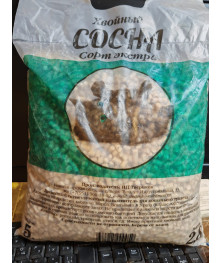 Наполнитель "Сосна"  древесный д/кошек 15л