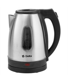 Чайник DELTA DL-1114 нерж. с серым 1,8л, 1500 Вт(12)