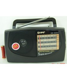 радиопр KIPO KB-308 АС /китай/220ВНовокузнецк, Ленинск-Кузнецк, Барнаул, Горно-Алтайск, Бийск, Томск и др. Bluetooth приемник оптом.