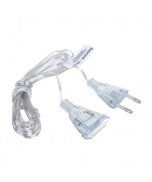 Удлинитель для гирлянд электрических, 3 м, ПВХ, 220Вке. Доставка Барнаул, Кемерово, Томск, Новокузнецк, Горно-Алтайск, Междуреченск, Ленинск-Кузнецкий.