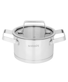 Шато Кастрюля 16х9,5см. 1,8л. со стекл. крышкой, индукция