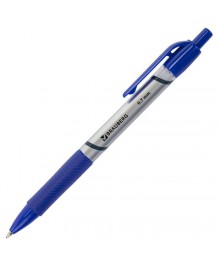 Ручка шариковая BRAUBERG Leader грип синяя 0,7,автомат