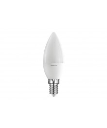 Эл. лампа светодиодная Ergolux LED-C35-11W-E14-3K (Свеча 11Вт E14 3000K 172-265В, аналог  Вт)нецк, Ленинск-Кузнецк, Барнаул, Горно-Алтайск, Бийск и др. Большой каталог светодиодных ламп оптом.