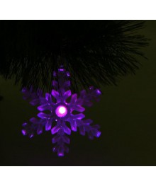 Подвеска световая "Снежинка матовая" (батарейки в комплекте), 8 см, 1 LED, RGB (1077313)грушки оптом. Елочные игрушки оптом по низкой цене со склада в Новосибриске. Елочные игрушки оптом.