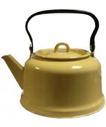 Чайник Стальэмаль 3,5л палевый (закатн.дно) С42713.П (4/уп)Посуда эмалированная оптом Сталь Эмаль. Эмалированные кастрюли оптом.