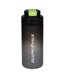 Бутылка для воды SILAPRO Max, 20х7.5см, 620мл, черный, PC, PP