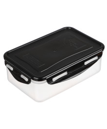 Контейнер для продуктов герметичный с защелками, 1,1л, 205х135х67мм, пластик