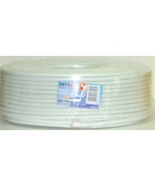 Кабель ант.SAT-703 Нетко 100м медь (Cu, оплетка CCA) белый, 75ом 03192а комнатная оптом с доставкой по Дальнему Востоку. Большой каталог комнатных антенн по низкой цене.