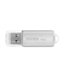 USB2.0 FlashDrives 4Gb Mirex UNIT SILVER