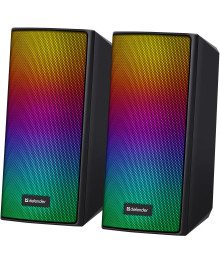Колонки Defender Spitfire 2.0 , 6 В,BT,Light,питание от USB
