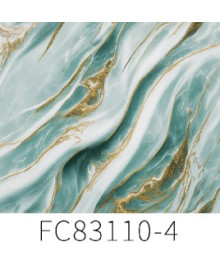 Пленка самоклеющаяся Grace FC83110-4-67,5 зелёный мрамор, повышенная плотность, 67,5см/8м