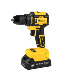 Дрель - шуруповерт Kolner KDD 18BL аккум БЗП 10мм 34/15 Нм, 0-1350 об/мин, 2 скор