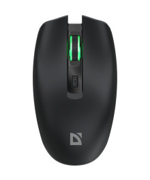 Мышь Defender беспр Proto MM-332 черый, 4кн,2.4G+BT,500mAч