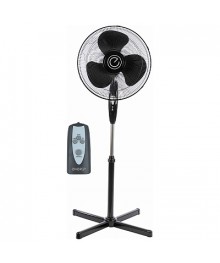 Вентилятор Energy EN-1625 ELEGANCE с пультом 16"  черный 1шт/коробка