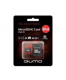 Пам.MicroSDHC,16Gb QUMO (Сlass 10 UHS-I ,3.0 сверхскоростная) с адапт SD, черно-красн картон упакужаем в Красноярск, Иркутск, Якутск, Кызыл, Улан-Уде, Хабаровск, Владивосток, Комсомольск-на-Амуре.