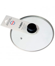 Крышка низкая Tima D 180мм с ручкой и метал/обод термостойкое стекло 4718 (30)керамики в Новосибирске оптом большой ассортимент. Посуда фарфоровая в Новосибирскедля кухни оптом.