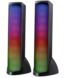 Колонки Defender SkyPulse 2.0  10Вт, Bl,RGB питание от USB