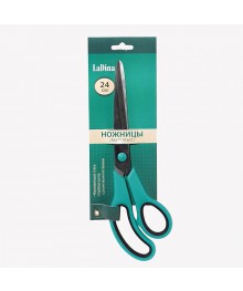 Ножницы бытовые LaDina (24 см) /72/12Товары для одежды оптом. Вешалки для одежды оптом с доставкой по РФ. Вешалки для одежды оптом.