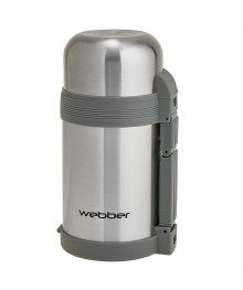 Термос из нерж/ст WEВBER BE-18010T 1000 мл, серый (12)