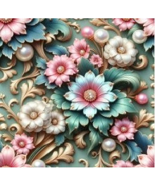 Клеенка GRACE STS1083 ткань с пвх покрытием 1,4х20м