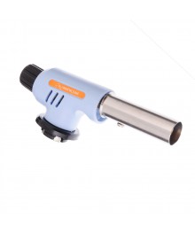 Горелка газовая портативная пьеза ЧИНГИСХАН цанговый захват, шир. сопло, ударопрочн.; 15х4х5,5смМангал оптом со склада в Новосибирске. Большой каталог посуды для пикника оптом по низкой цене