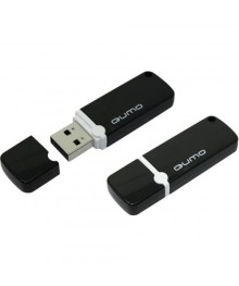 USB2.0 FlashDrives64 Gb Qumo Optiva 02 Black, черныйовокузнецк, Горно-Алтайск. Большой каталог флэш карт оптом по низкой цене со склада в Новосибирске.