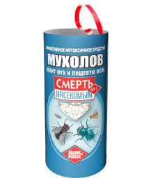 лента липк Мухолов Смерть насекомым от мух и моли 1шт/200x100