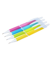 Карандаш механический ClipStudio 0,7мм, с ластиком, резин. держатель, пластик, 4 цв., трехгр. корпу