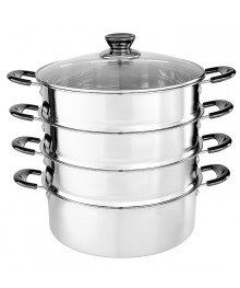 Мантоварка Webber BE-082 +пароварка нерж.сталь d=24cm, 4 уровня (8)льнему Востоку. Тостеры оптом с доставкой со склада в Новосибирске. Выгодная цена, большой каталог.