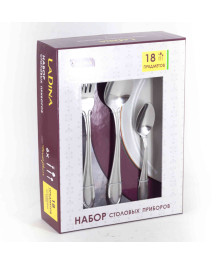 LaDina FOREST FLOWER Набор столовых приборов 18 предметов 400320-2/80
