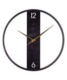 Часы настенные СН 3737 - 001 круглые интерьерные из дерева, серый, d=37см, "Лофт" (5)