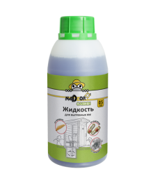 Жидкий концентрат д/выгребной ямы и дачн.туалетов Nadzor Garden 0,5 л /уп15/