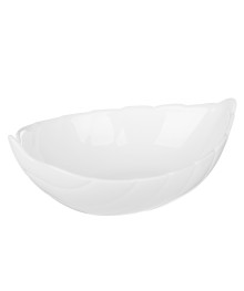 Листья Салатник, опаловое стекло, 18 см