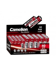 Бат LR3+LR6  Camelion Plus COMBO40 (20LR6 + 20LR3)  уп.40/800