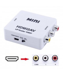 Видео переходник AVW51 HDMI2AV (гнездо HDMI вход - гнезда 3*RCA выход)Востоку. Адаптер Rolsen оптом по низкой цене. Качественные адаптеры оптом со склада в Новосибирске.