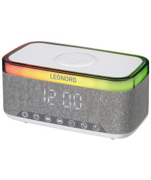часы настольные Leonord LE-1435 электронные с беспроводной зарядкой