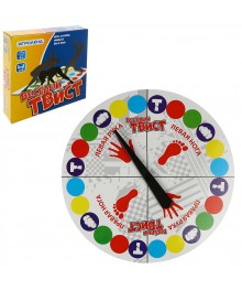 Игра настольная "Веселый твист", PP, 26,5х26,5х5,5см. Игровая приставка Ritmix оптом со склада в Новосибриске. Большой каталог игровых приставок оптом.