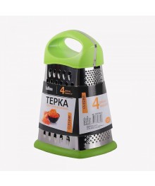 Терка LaDina 4 плоскости, пластмас. руч. (22см) №4000100-10 36шт/упшой ассортимент товара. Купить овощерезку в Новосибирске оптом по низким ценам большой ассортимент.